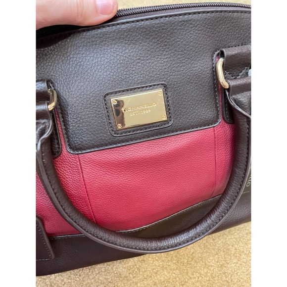 Tignanello Social Status Satchel Oxblood Dark Brown NEW with Tags - Picture 5 of 9